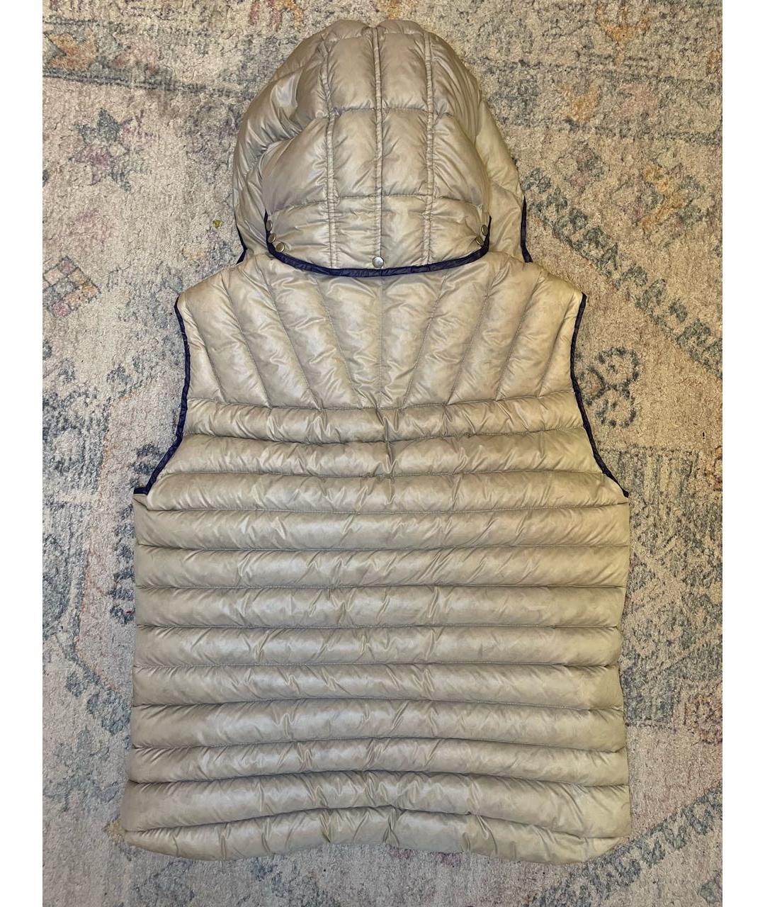 CP COMPANY Бежевый хлопковый жилет, фото 2