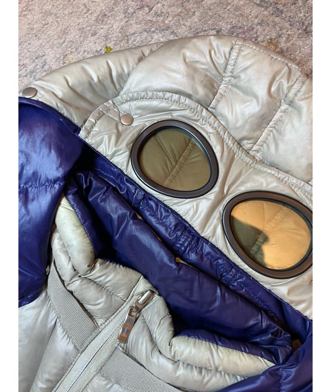 CP COMPANY Бежевый хлопковый жилет, фото 5