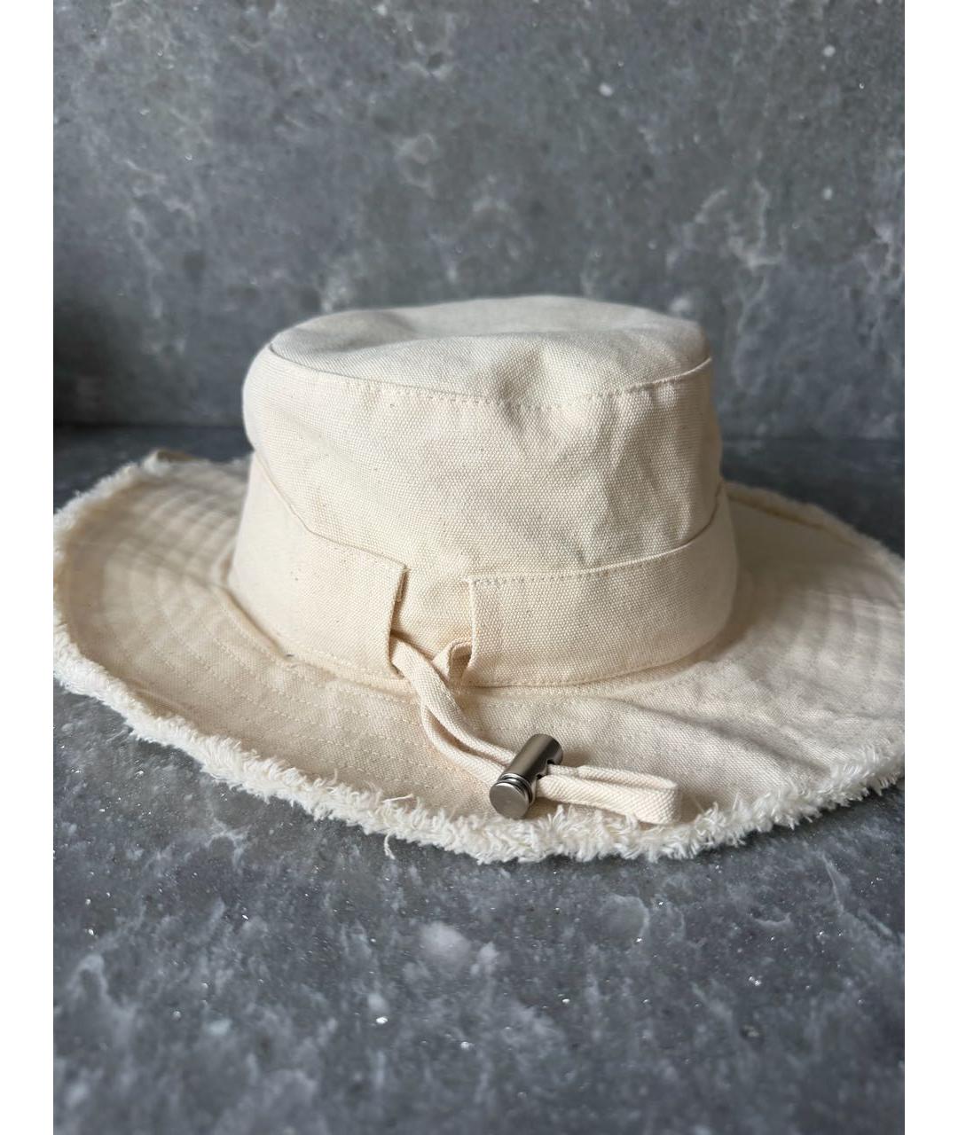 JACQUEMUS Бежевая панама, фото 2