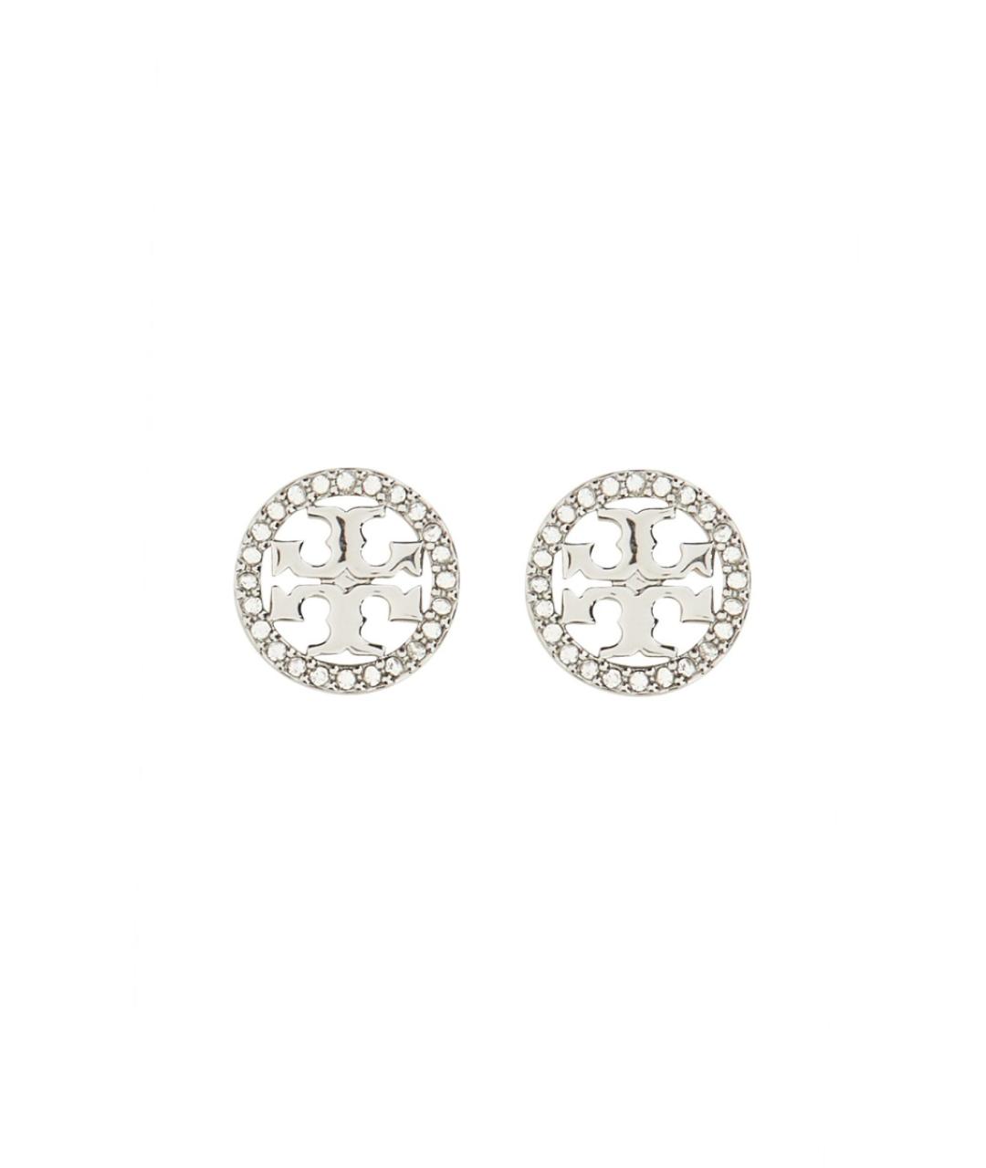 TORY BURCH Серебряные металлические серьги, фото 1