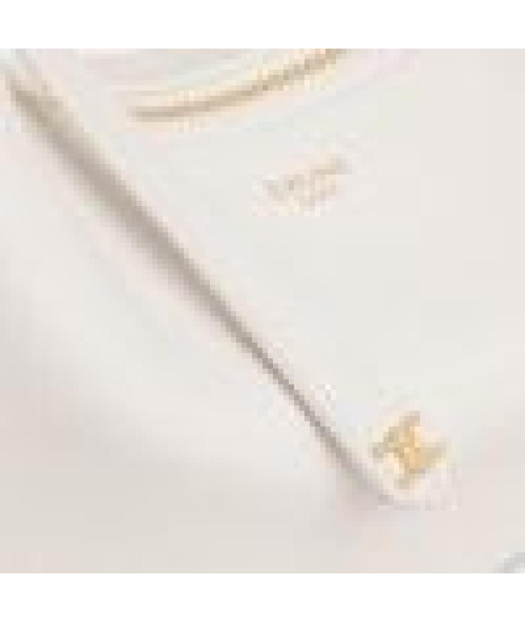 CELINE Белая кожаная сумка с короткими ручками, фото 5