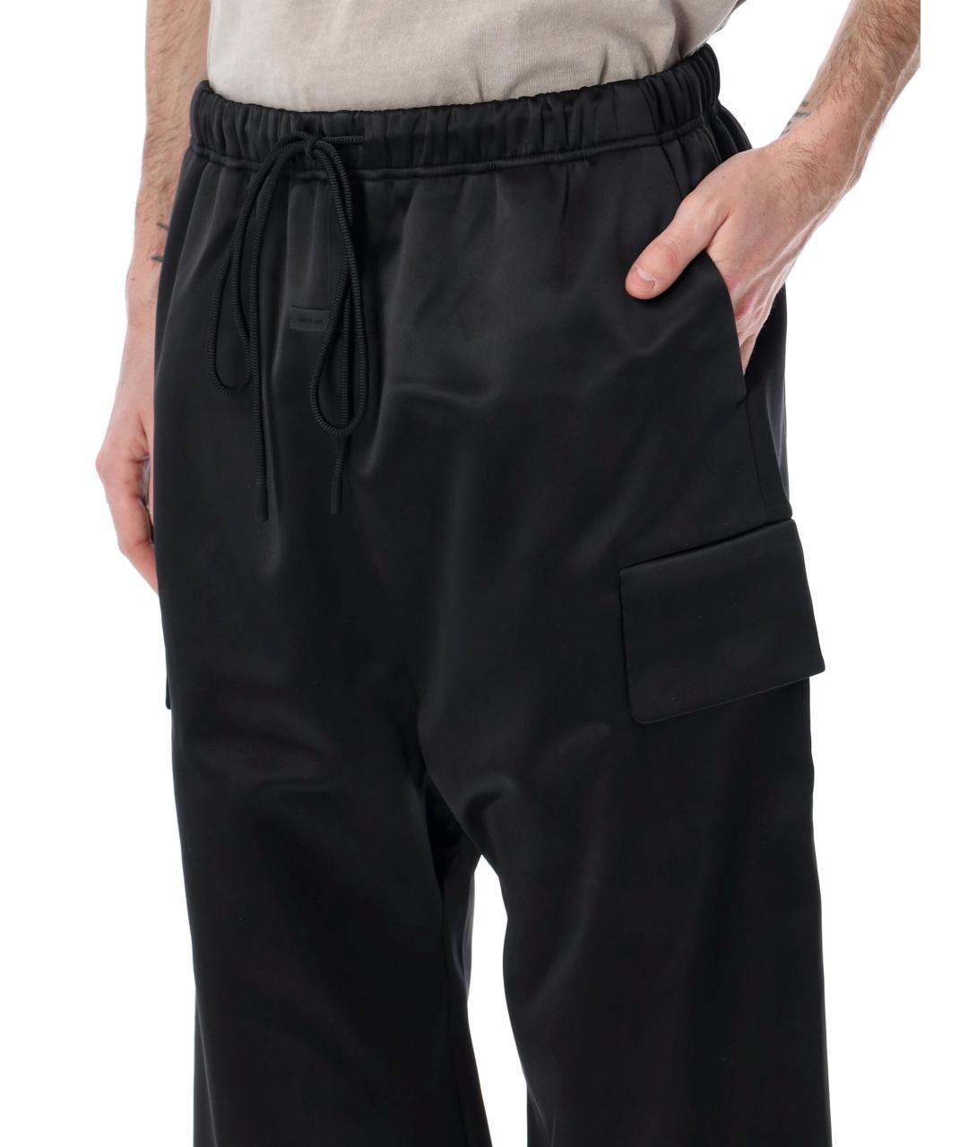 FEAR OF GOD ESSENTIALS Черные полиэстеровые повседневные брюки, фото 3