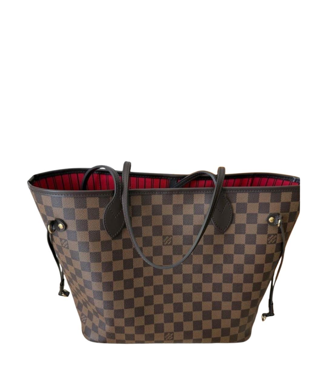 LOUIS VUITTON Коричневая сумка тоут, фото 1