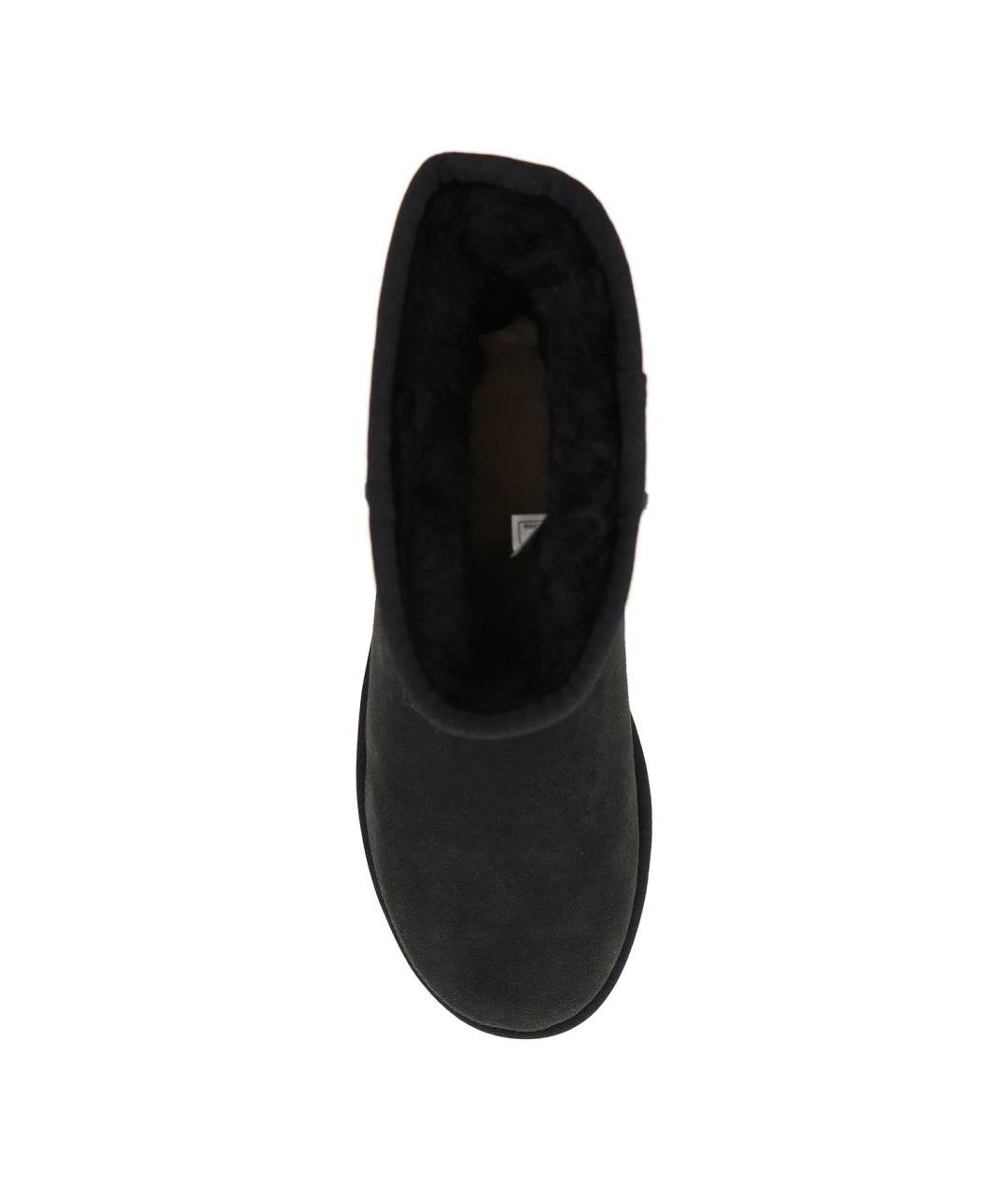 UGG AUSTRALIA Черные замшевые ботинки, фото 3
