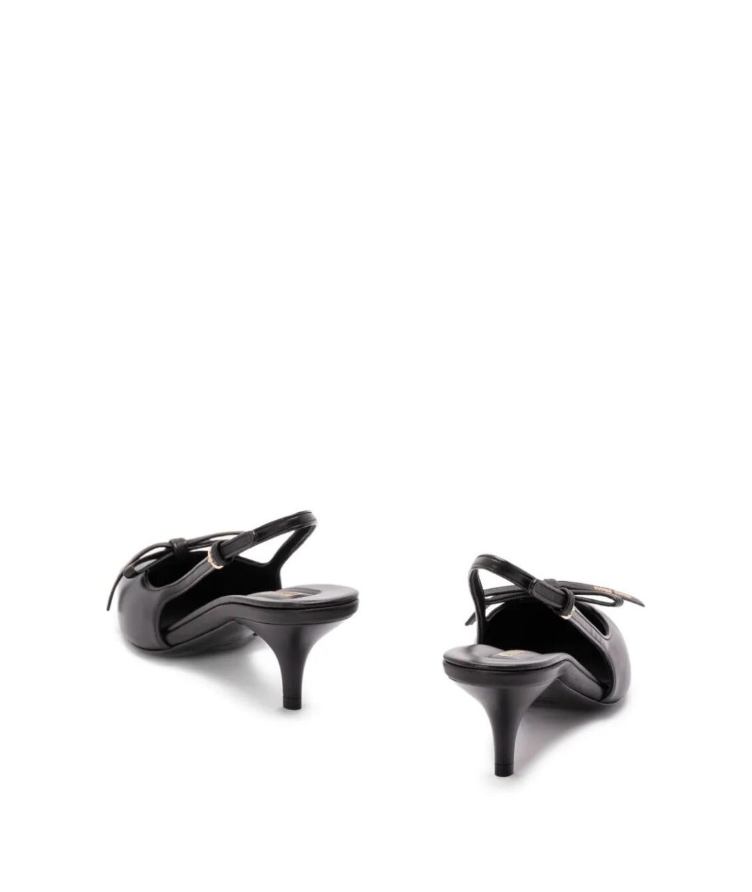 MIU MIU Черные кожаные туфли, фото 3