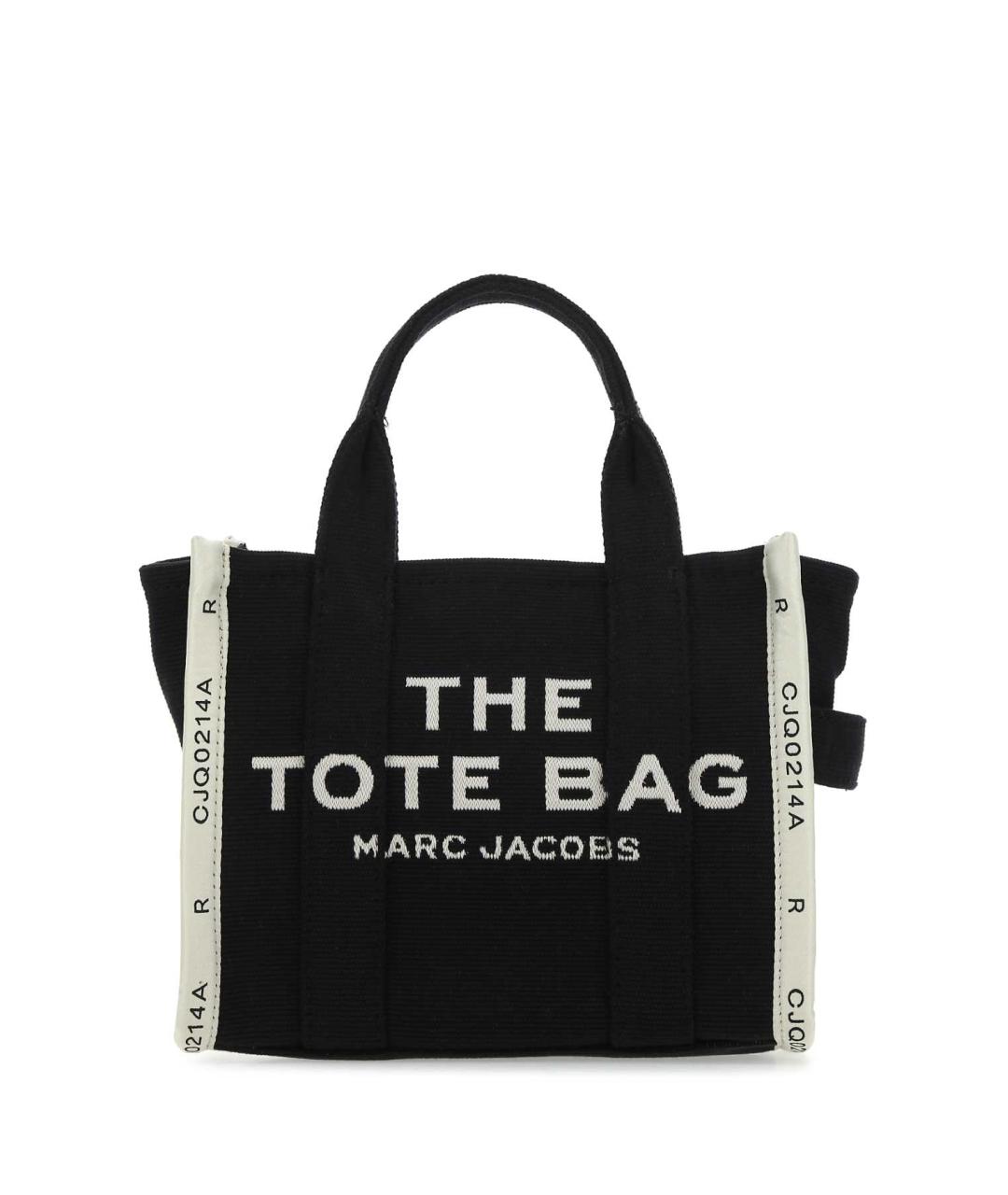MARC JACOBS Черная хлопковая сумка тоут, фото 3