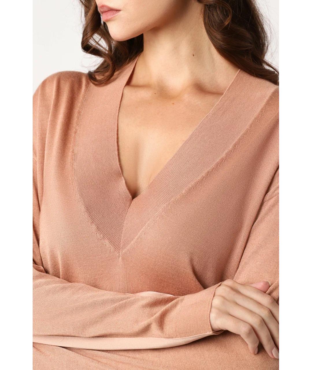 TOM FORD Розовый кашемировый джемпер / свитер, фото 3