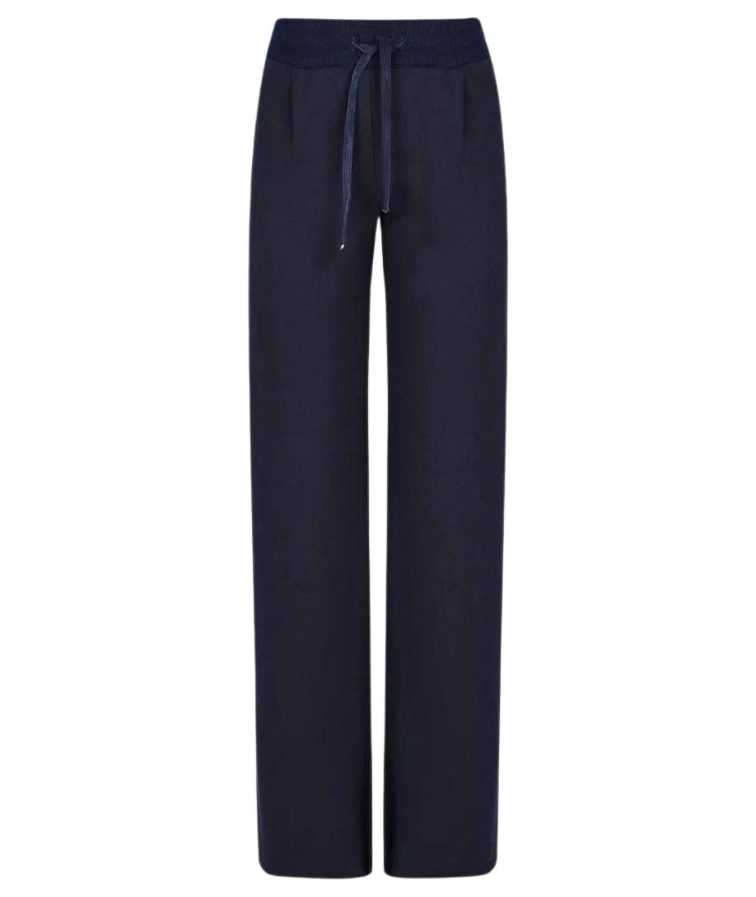 KITON Темно-синие хлопковые спортивные брюки и шорты, фото 1