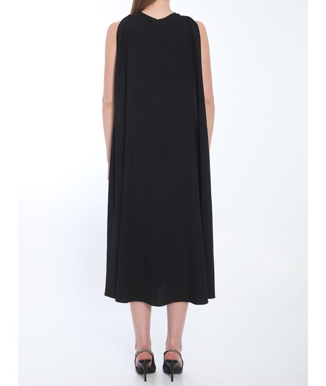 GUCCI Черное шелковое вечернее платье, фото 5