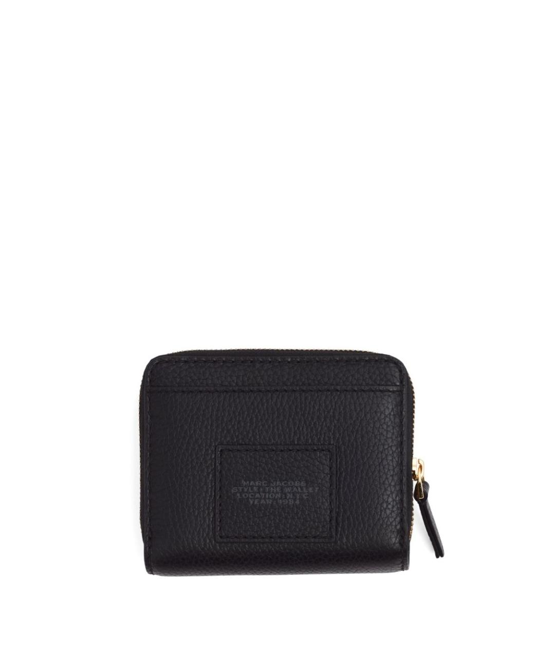 MARC JACOBS Черный кожаный кошелек, фото 2