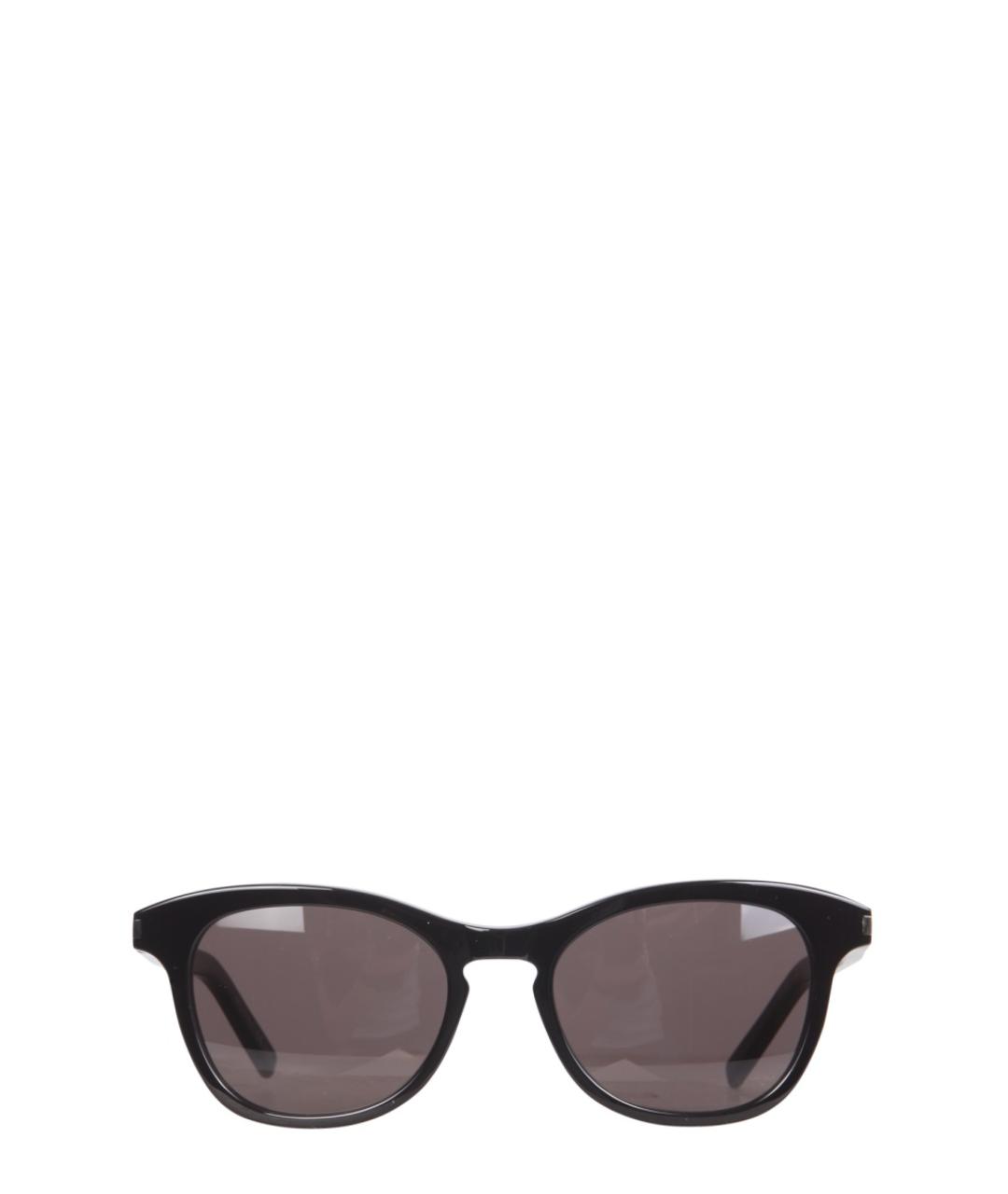 SAINT LAURENT Черные солнцезащитные очки, фото 1