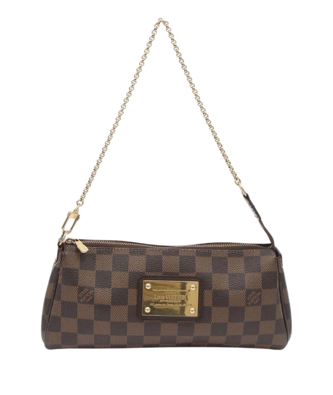 LOUIS VUITTON Коричневая сумка через плечо, фото 1