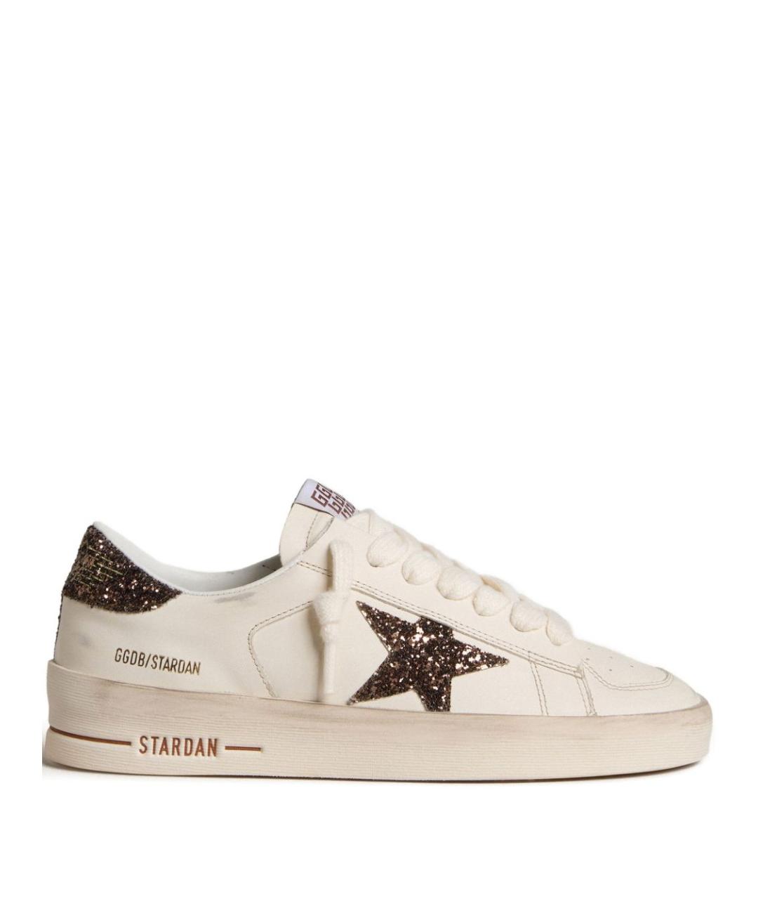 GOLDEN GOOSE DELUXE BRAND Белые кожаные кроссовки, фото 1