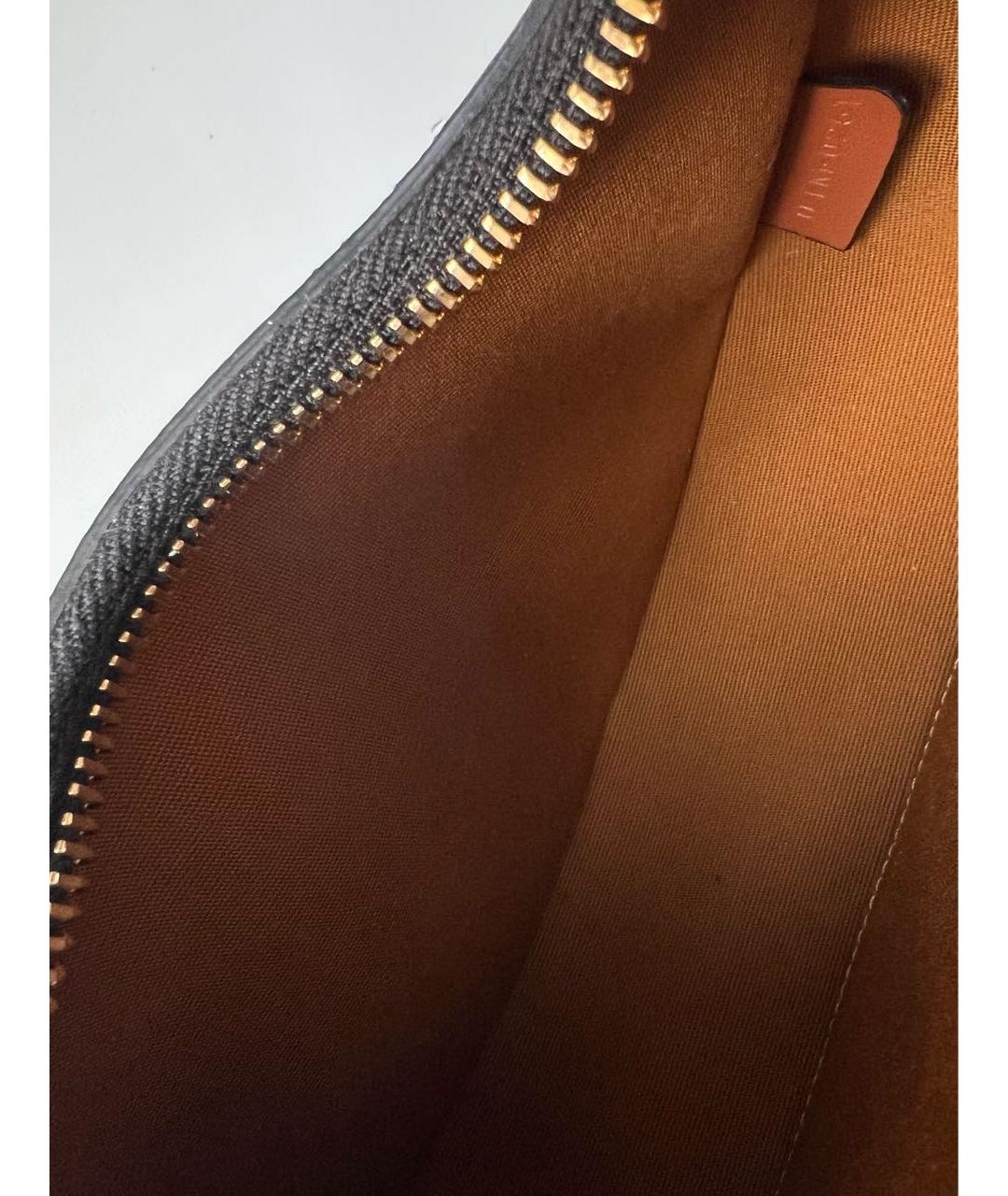 CELINE Кожаная сумка с короткими ручками, фото 5