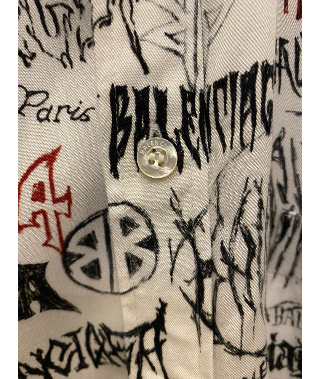 BALENCIAGA Мульти рубашка, фото 3