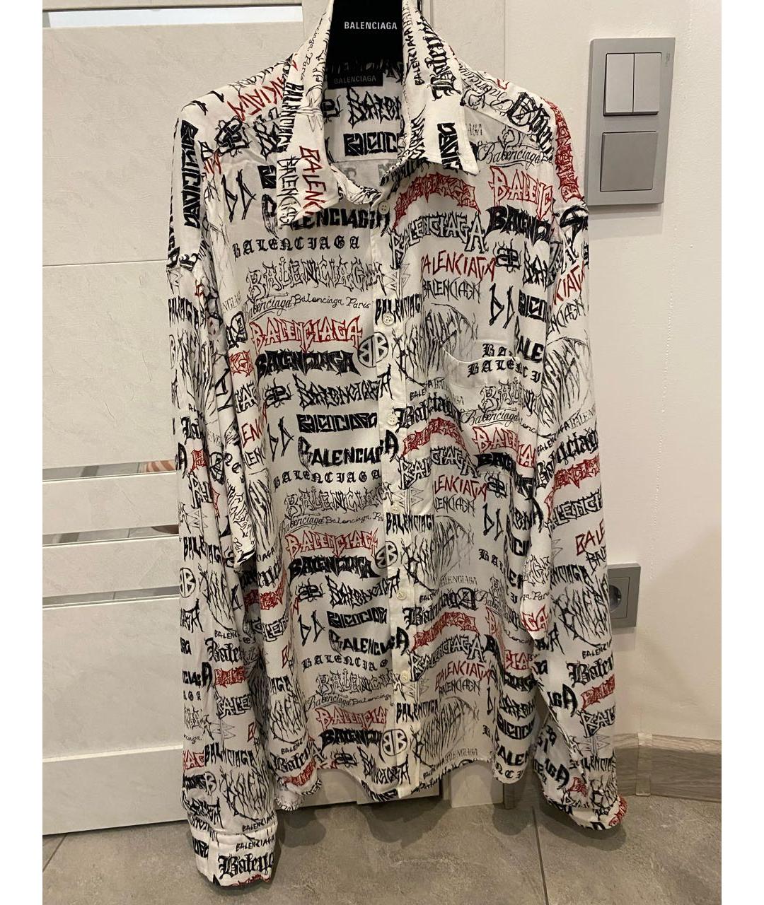 BALENCIAGA Мульти рубашка, фото 9