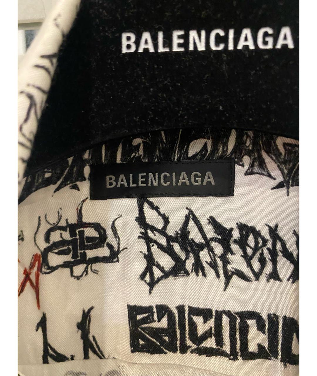 BALENCIAGA Мульти рубашка, фото 4
