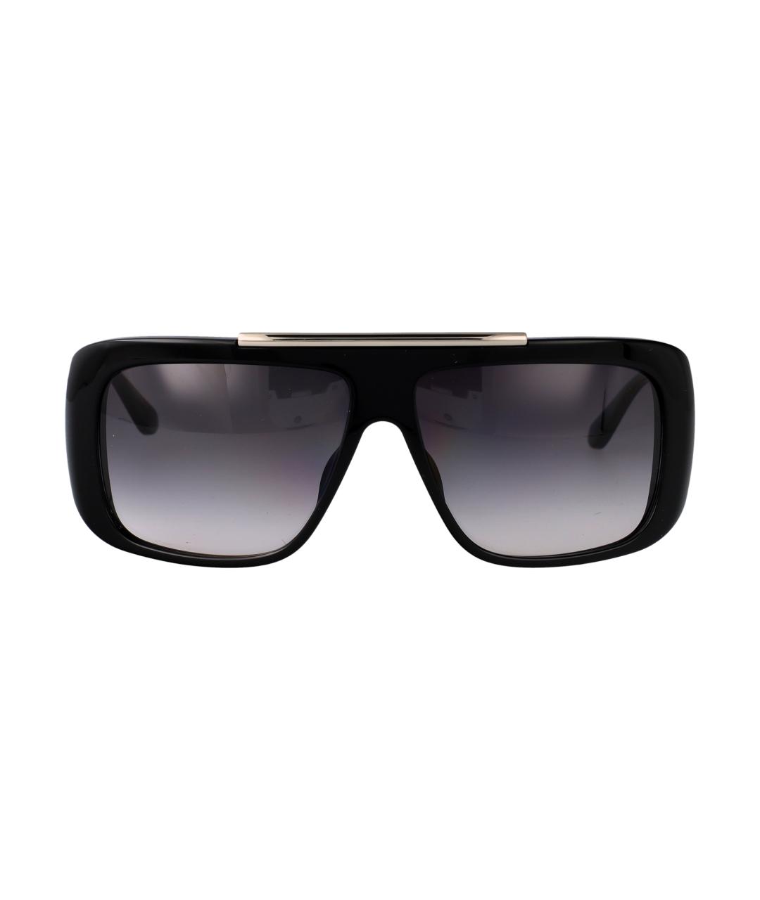 ALEXANDER MCQUEEN Черные солнцезащитные очки, фото 1