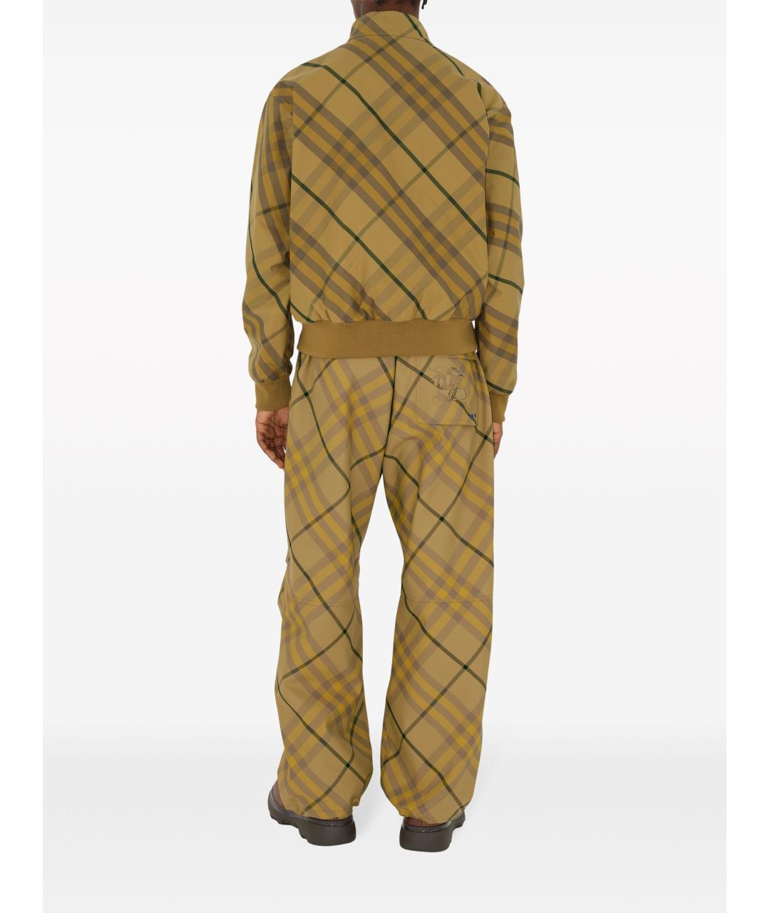 BURBERRY Коричневая хлопковая куртка, фото 4