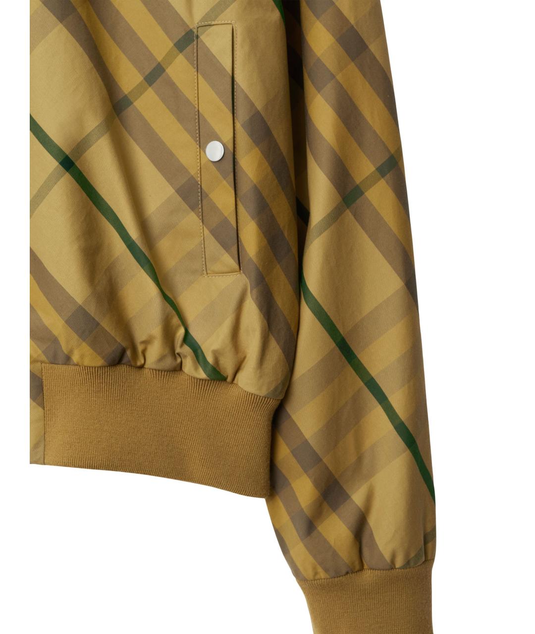 BURBERRY Коричневая хлопковая куртка, фото 5