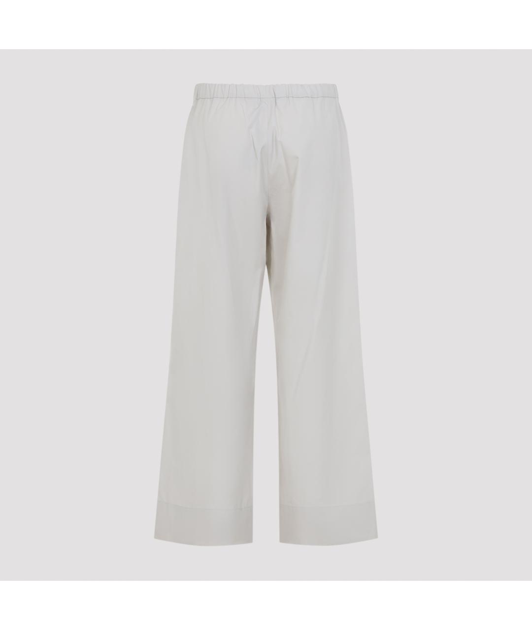 'S MAX MARA Хлопковые прямые брюки, фото 3