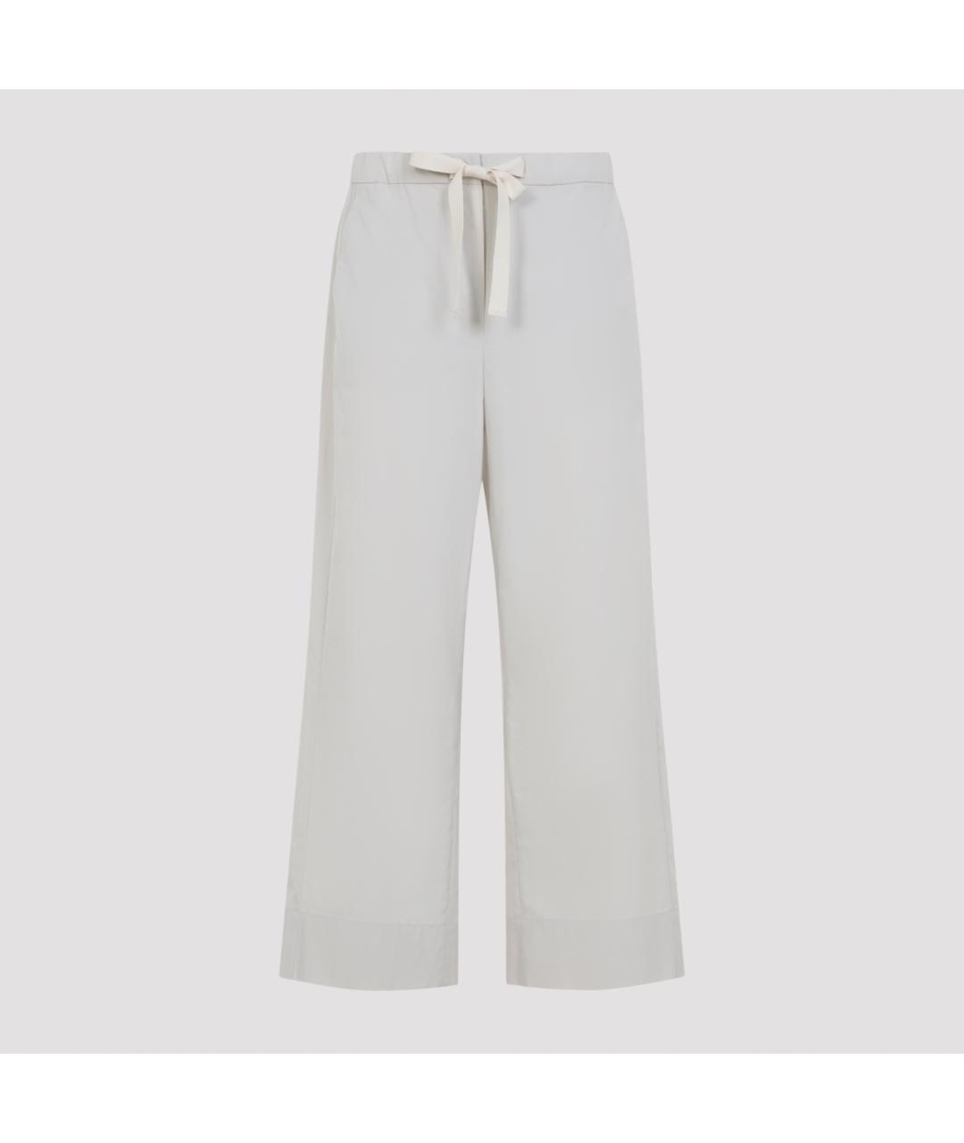 'S MAX MARA Хлопковые прямые брюки, фото 2