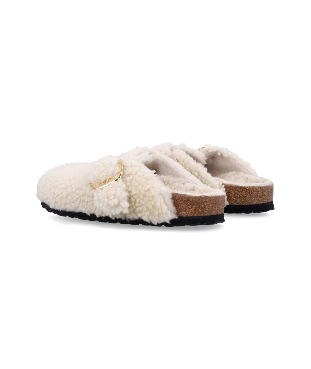 BIRKENSTOCK Белые сабо, фото 4