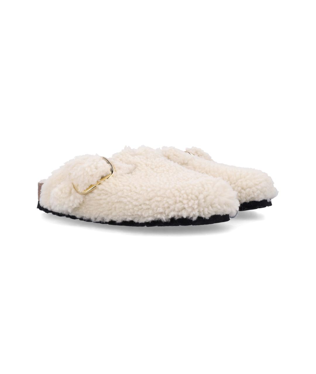 BIRKENSTOCK Белые сабо, фото 2