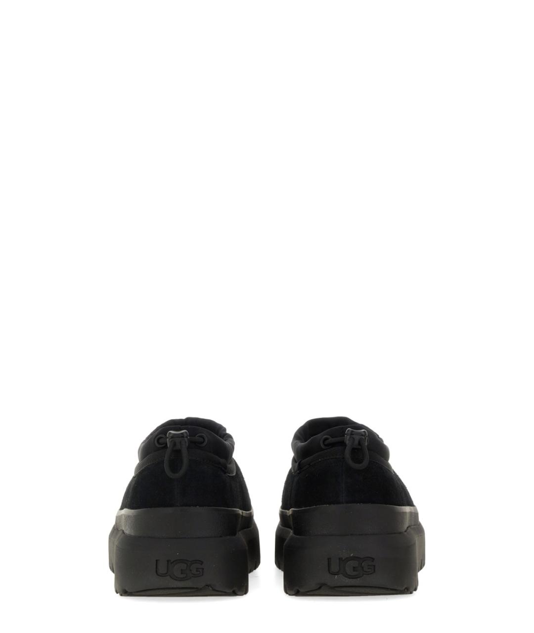 UGG AUSTRALIA Черные замшевые низкие ботинки, фото 3