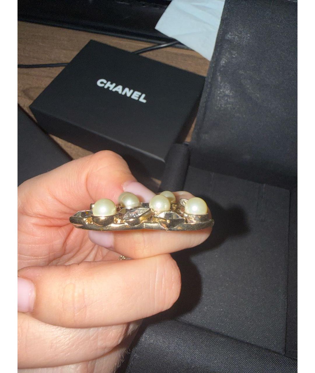 CHANEL Золотая подвеска, фото 4