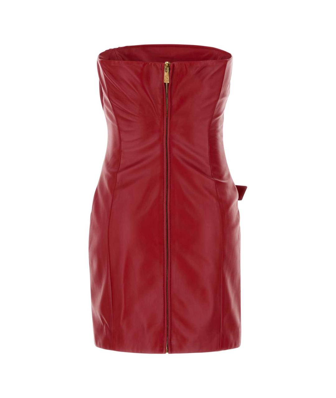 VERSACE Кожаное вечернее платье, фото 2