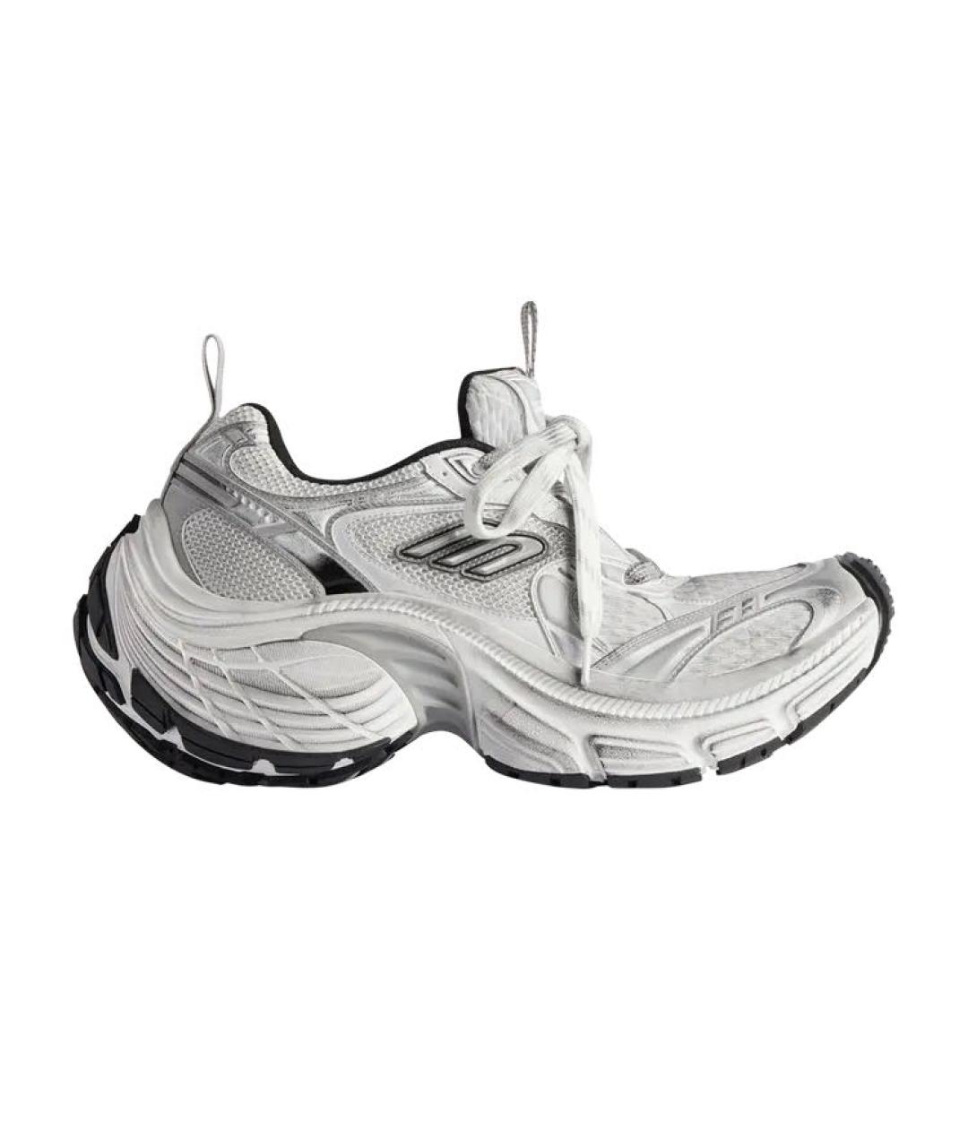 BALENCIAGA Серые текстильные кроссовки, фото 1