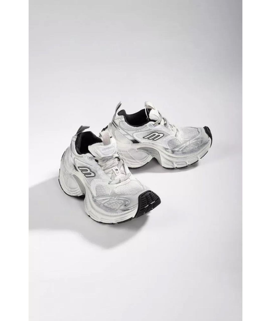 BALENCIAGA Серые текстильные кроссовки, фото 2