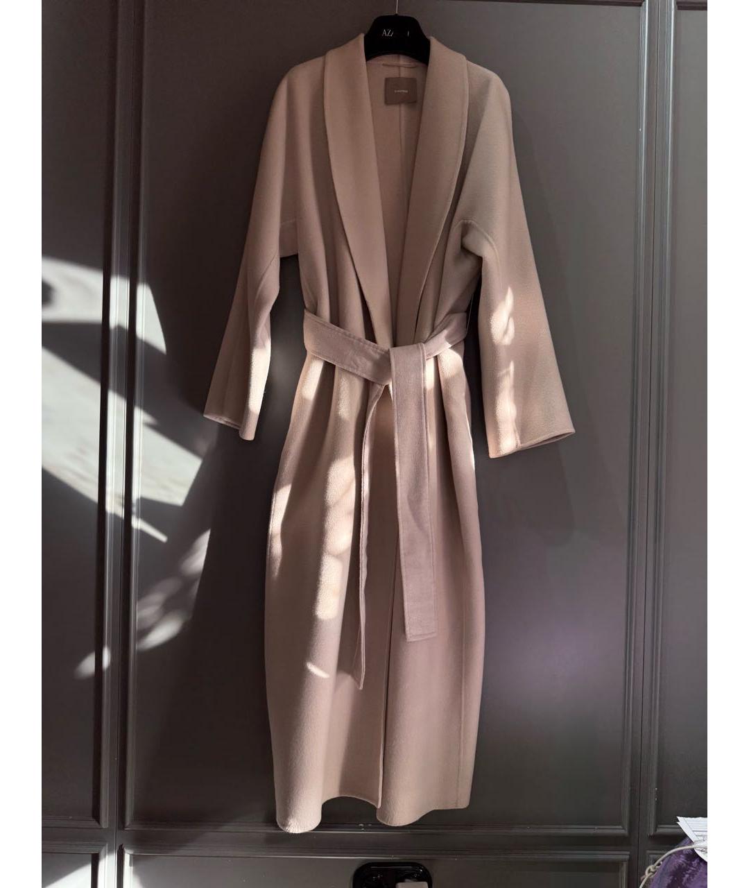 12 STOREEZ Бежевое шерстяное пальто, фото 7