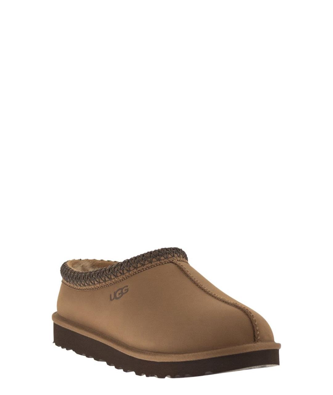 UGG AUSTRALIA Коричневые замшевые низкие ботинки, фото 2