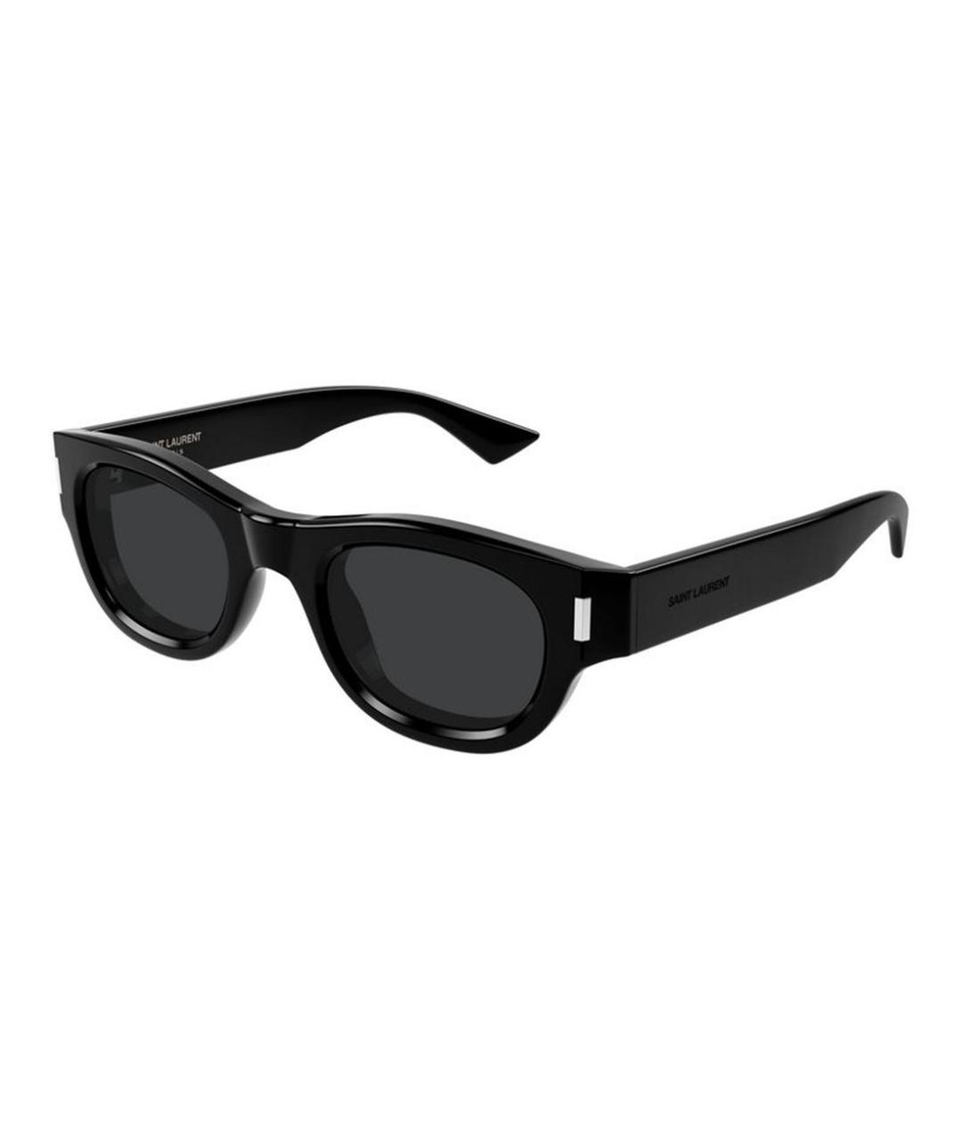SAINT LAURENT Черные солнцезащитные очки, фото 1
