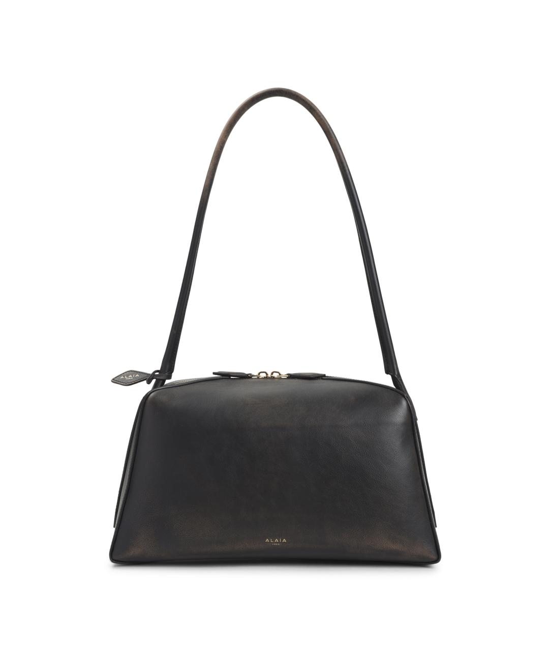 ALAIA Коричневая кожаная сумка через плечо, фото 1