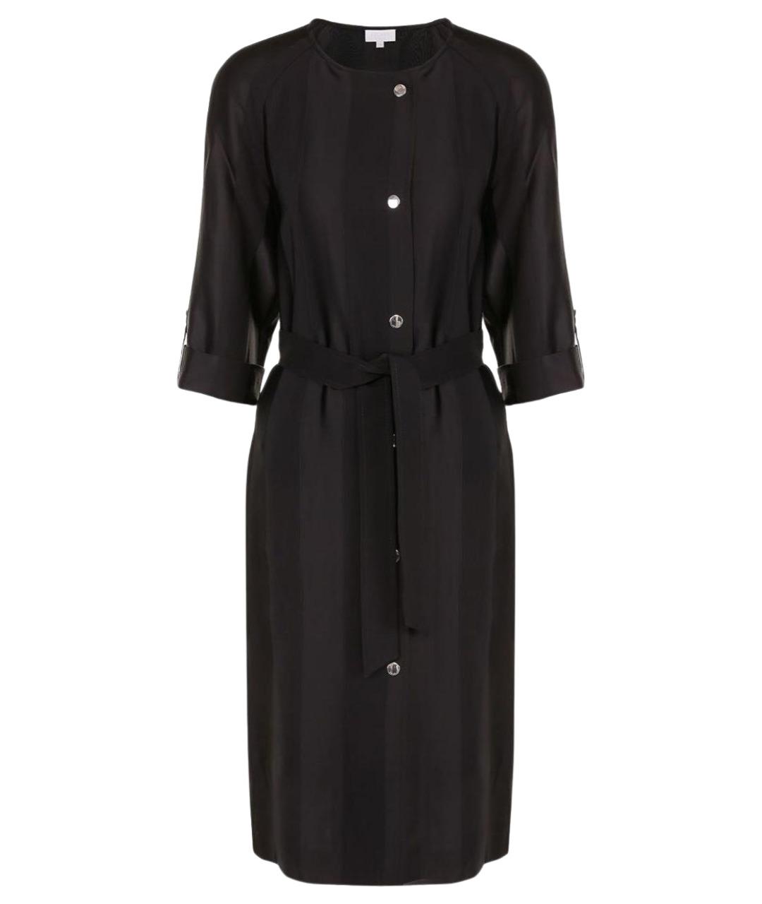 ESCADA Черное вискозное повседневное платье, фото 1