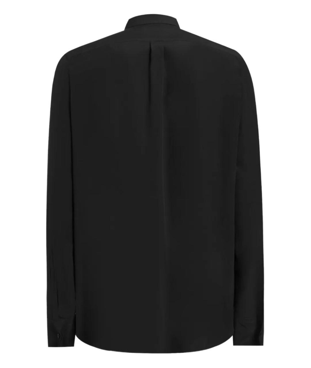 DOLCE&GABBANA Черная хлопковая кэжуал рубашка, фото 2