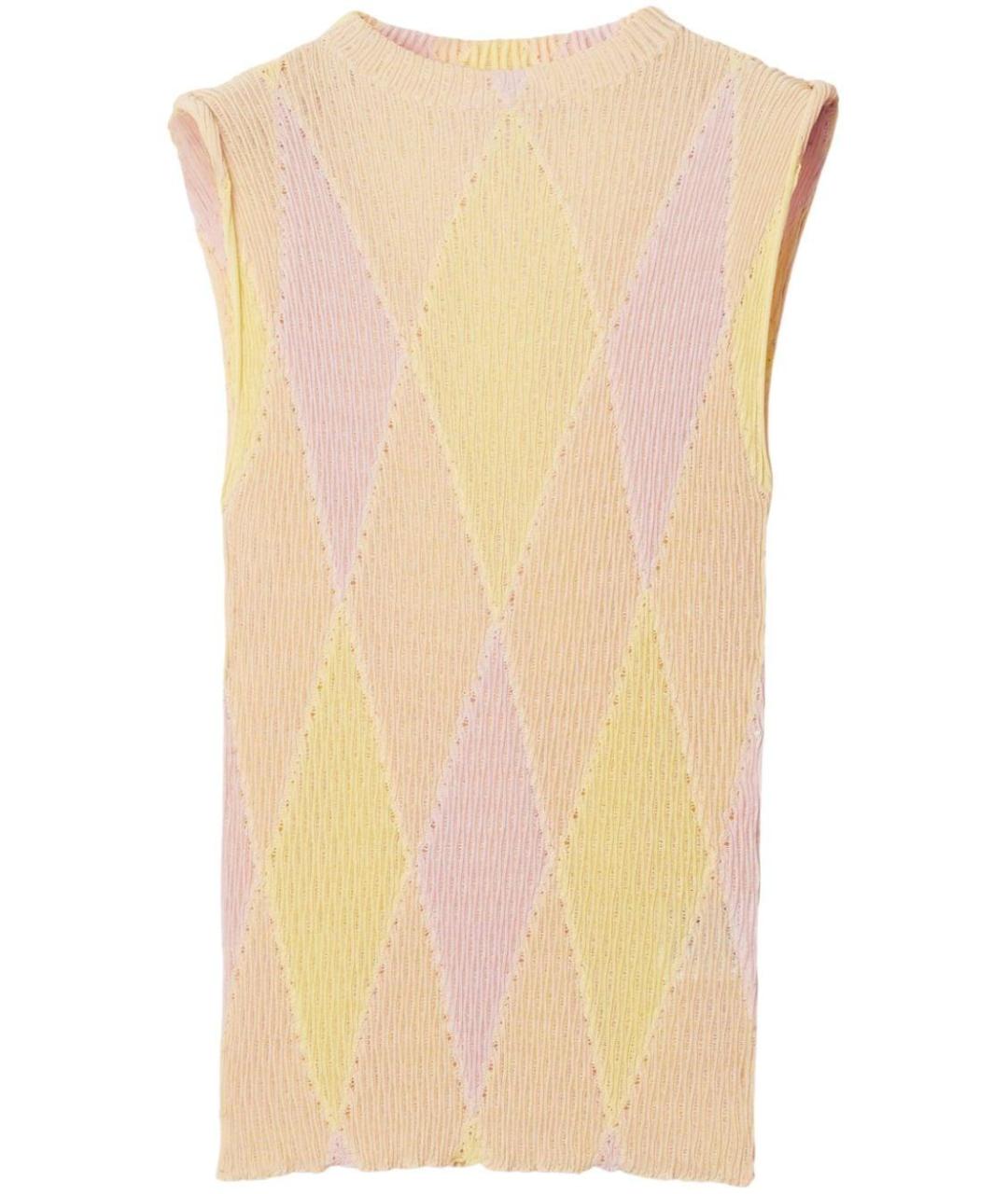 BURBERRY Мульти хлопковая футболка, фото 1