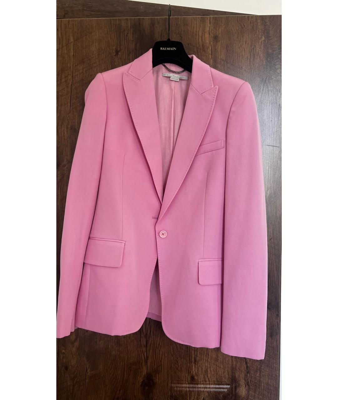 STELLA MCCARTNEY Розовый жакет/пиджак, фото 5