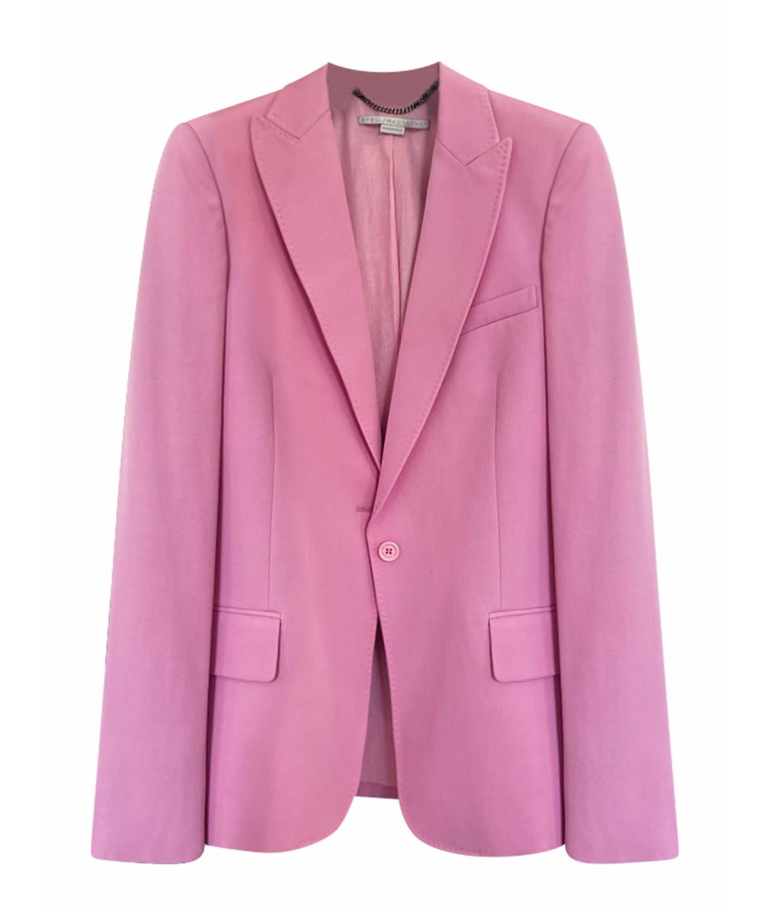 STELLA MCCARTNEY Розовый жакет/пиджак, фото 1