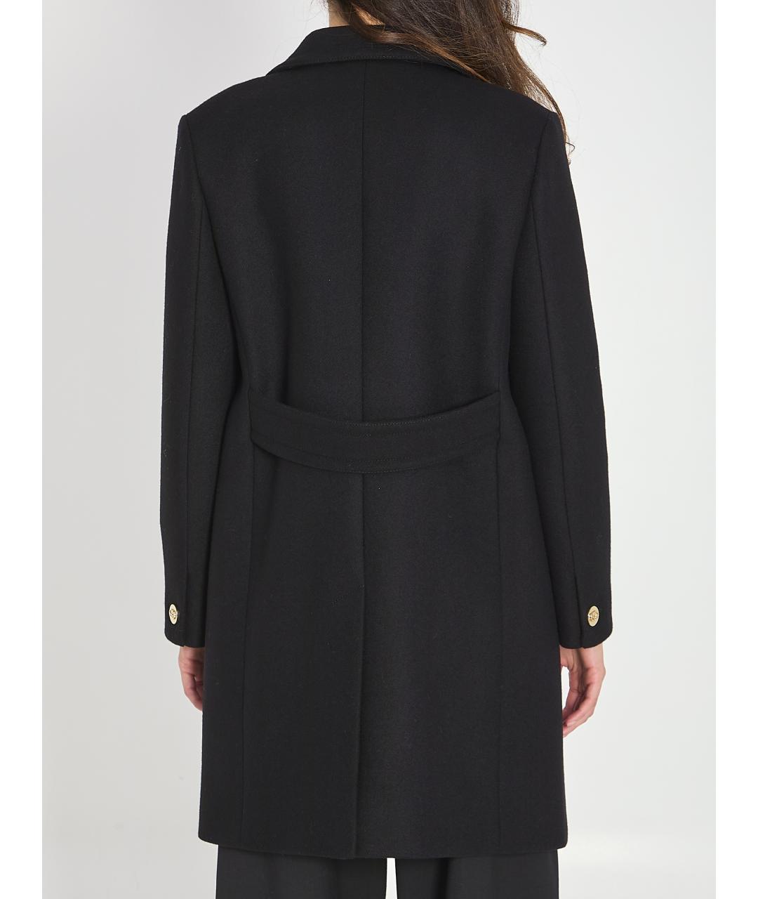GUCCI Черное шерстяное пальто, фото 4