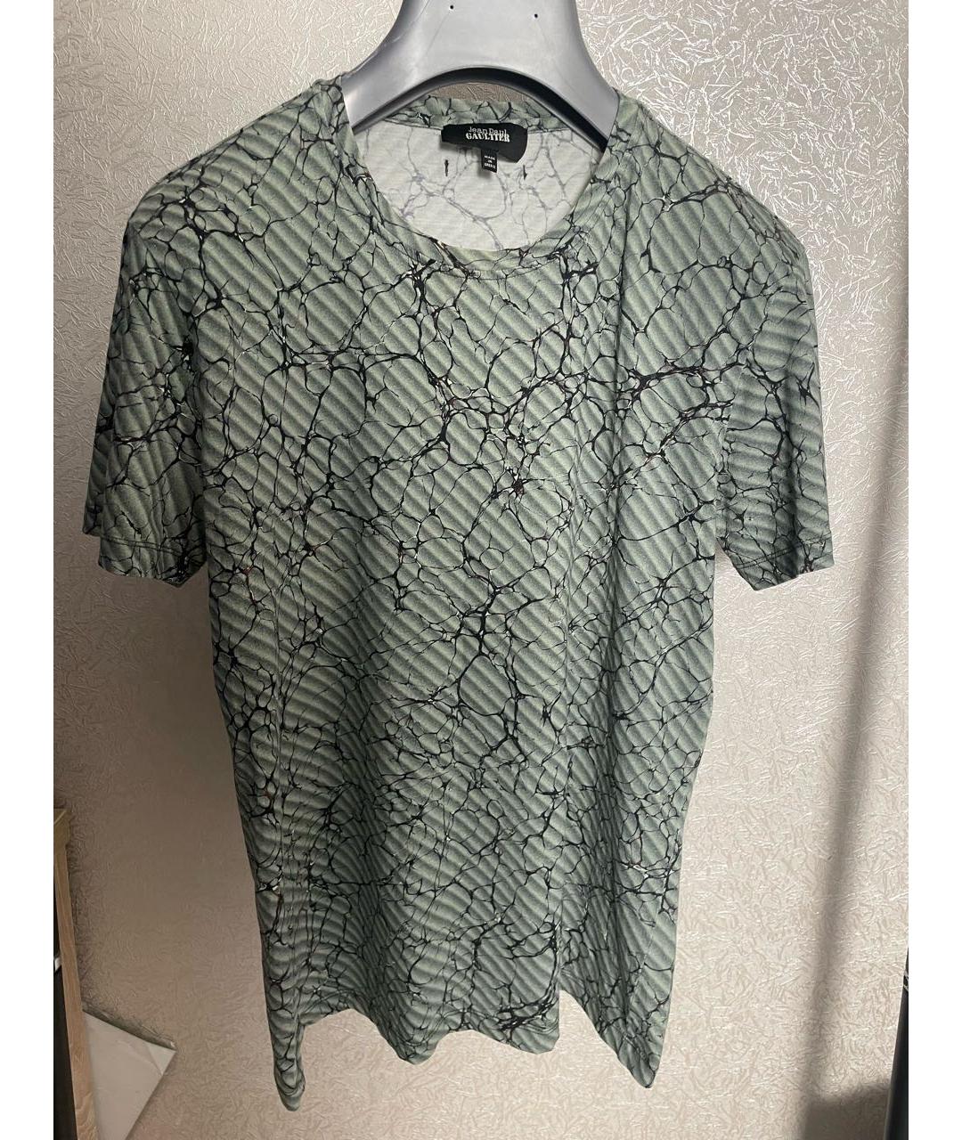 JEAN PAUL GAULTIER Мульти хлопковая футболка, фото 4