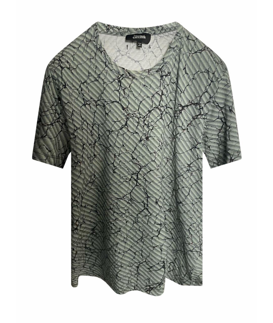 JEAN PAUL GAULTIER Мульти хлопковая футболка, фото 1