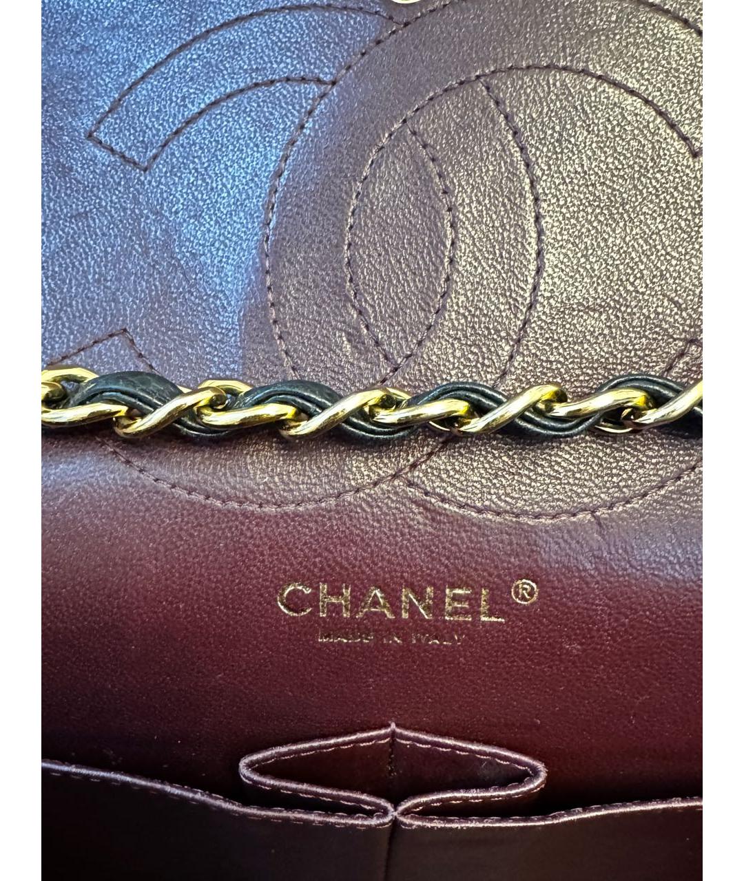 CHANEL Черная кожаная сумка через плечо, фото 5