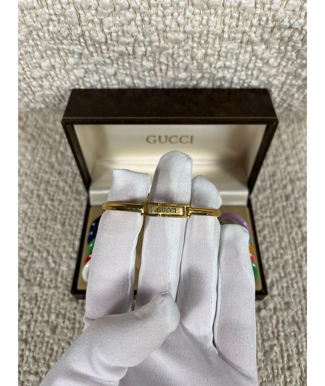 GUCCI Золотые позолоченные часы, фото 7