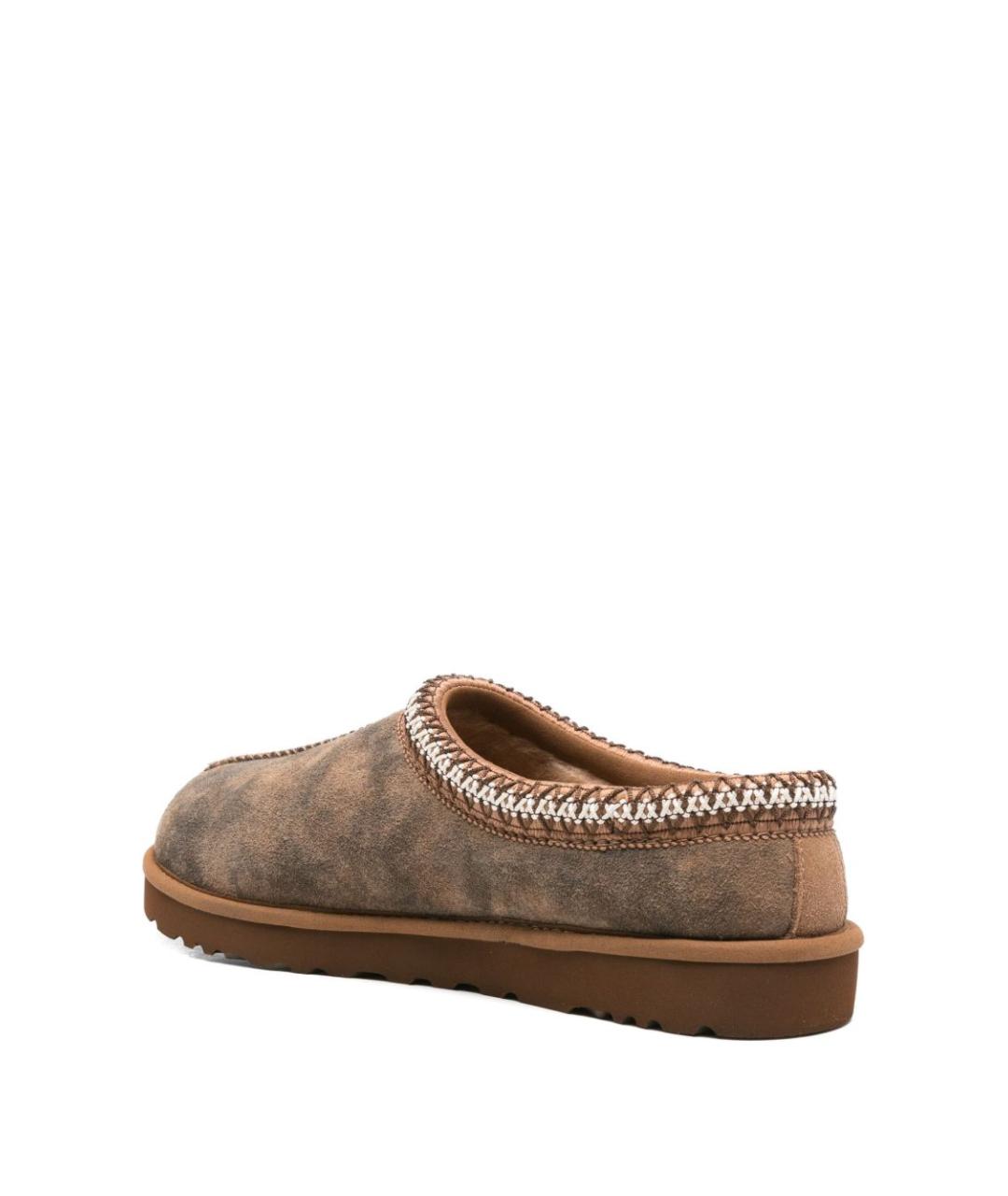 UGG AUSTRALIA Коричневые замшевые низкие ботинки, фото 2