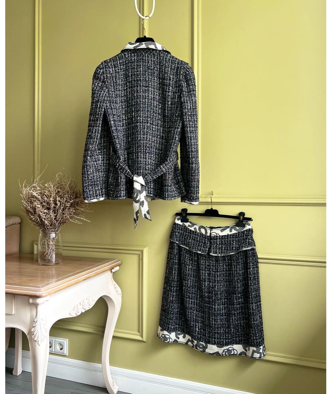 CHANEL Твидовый костюм с юбками, фото 7
