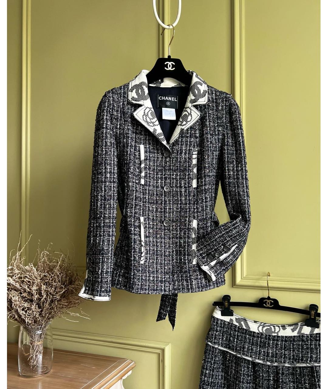 CHANEL Твидовый костюм с юбками, фото 9